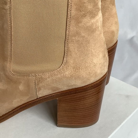 Jenni Kayne Suede Heeled Chelsea Boots - Picture 7 of 14